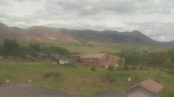 Weather camera view of United Methodist Church.