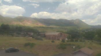 Weather camera view of United Methodist Church.