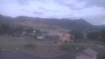 Weather camera view of United Methodist Church.