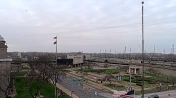 Weather camera view of City of Gary.