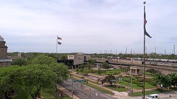 Weather camera view of City of Gary.