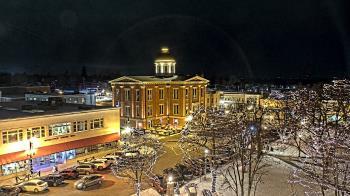 Weather camera view of City of Woodstock.