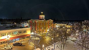 Weather camera view of City of Woodstock.