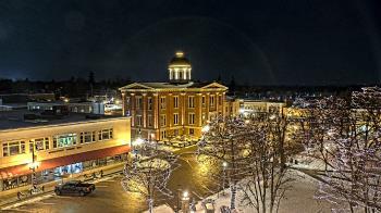 Weather camera view of City of Woodstock.