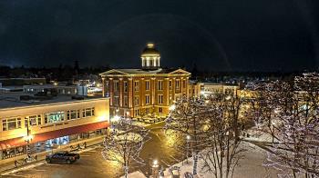 Weather camera view of City of Woodstock.