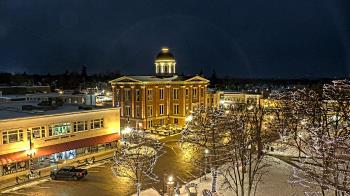 Weather camera view of City of Woodstock.