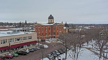 Weather camera view of City of Woodstock.