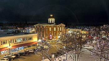 Weather camera view of City of Woodstock.