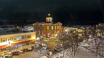 Weather camera view of City of Woodstock.