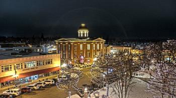 Weather camera view of City of Woodstock.