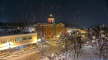 Weather camera view of City of Woodstock.
