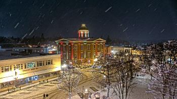 Weather camera view of City of Woodstock.