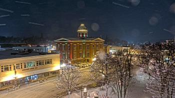 Weather camera view of City of Woodstock.