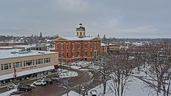 Weather camera view of City of Woodstock.