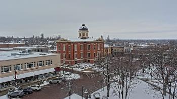 Weather camera view of City of Woodstock.