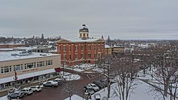 Weather camera view of City of Woodstock.