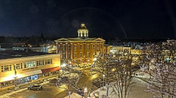 Weather camera view of City of Woodstock.