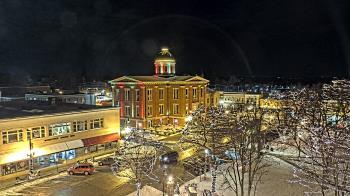 Weather camera view of City of Woodstock.