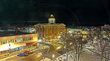 Weather camera view of City of Woodstock.