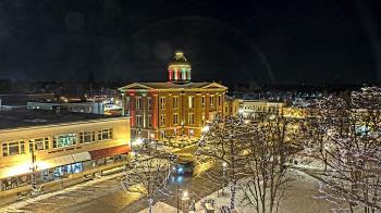 Weather camera view of City of Woodstock.