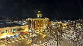 Weather camera view of City of Woodstock.