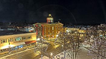 Weather camera view of City of Woodstock.