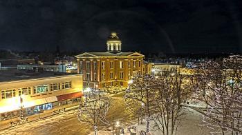 Weather camera view of City of Woodstock.
