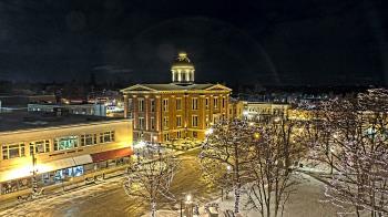 Weather camera view of City of Woodstock.