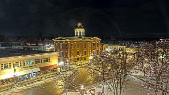 Weather camera view of City of Woodstock.