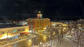 Weather camera view of City of Woodstock.