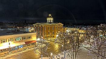 Weather camera view of City of Woodstock.