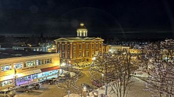 Weather camera view of City of Woodstock.