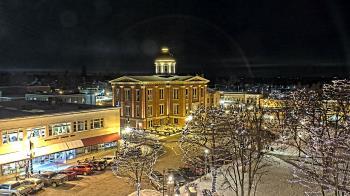 Weather camera view of City of Woodstock.