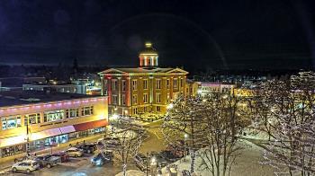 Weather camera view of City of Woodstock.