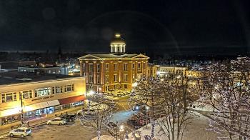 Weather camera view of City of Woodstock.