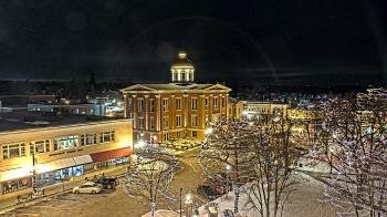 Weather camera view of City of Woodstock.
