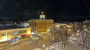 Weather camera view of City of Woodstock.