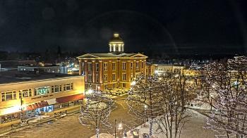 Weather camera view of City of Woodstock.
