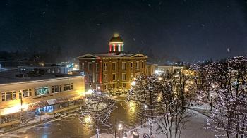 Weather camera view of City of Woodstock.