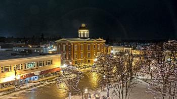 Weather camera view of City of Woodstock.