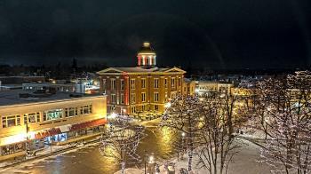 Weather camera view of City of Woodstock.
