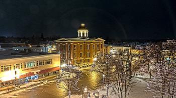 Weather camera view of City of Woodstock.