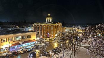 Weather camera view of City of Woodstock.