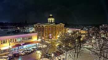 Weather camera view of City of Woodstock.