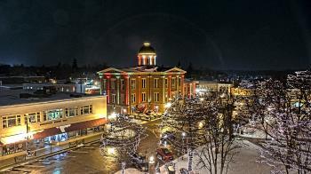 Weather camera view of City of Woodstock.