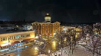 Weather camera view of City of Woodstock.