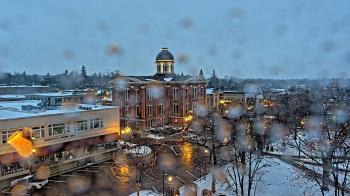 Weather camera view of City of Woodstock.