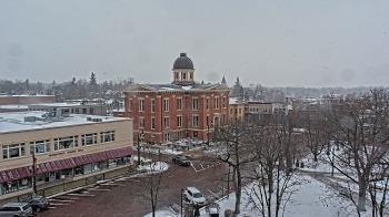 Weather camera view of City of Woodstock.