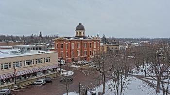 Weather camera view of City of Woodstock.