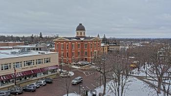 Weather camera view of City of Woodstock.